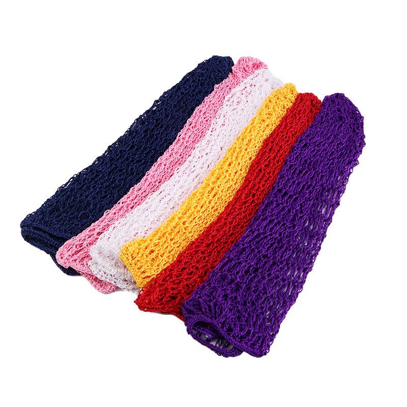 Women Hand Crochet Hair Woven Hair Net Hair Cap Night Sleep Cap Wig Protective
