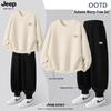 JEEP SPIRIT Men's 2025 Casual Sweatshirt & Sweatpants Set