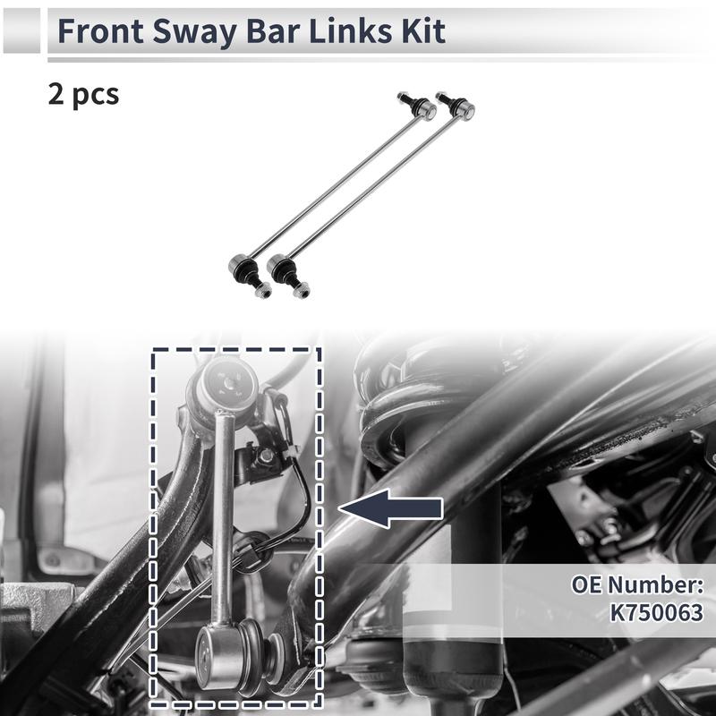X Autohaux Front Stabilizer Bar Links No Bushing for Land Rover for Range Rover No.K750063