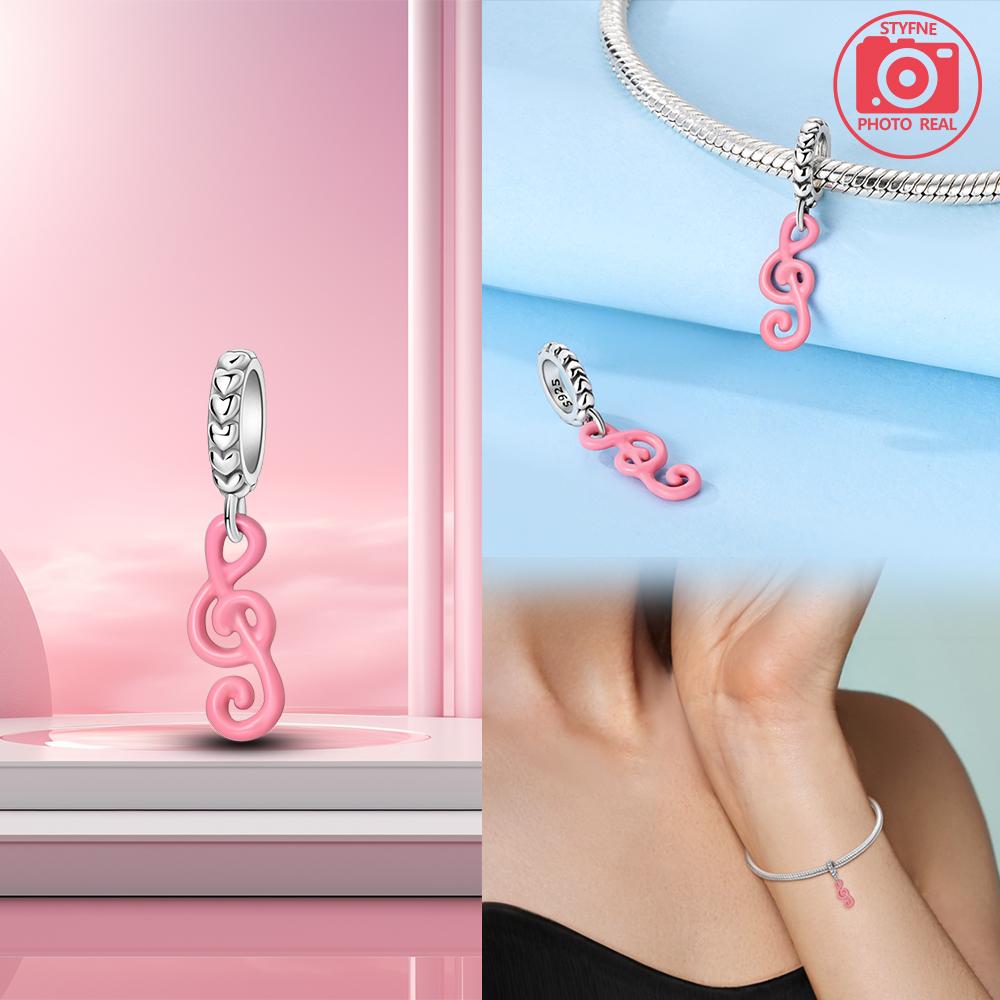 Copper Colourful Balloon Cloud Pend Charm Bracelets For Women Fit Pendant Charms Beads For Fine Jewelry Making Gift