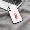 C-Curious- G-George the Monkey Soft Silicone phone Case for Samsung Galaxy A73/A71/A72/A70/A53/A52/A51 - Black