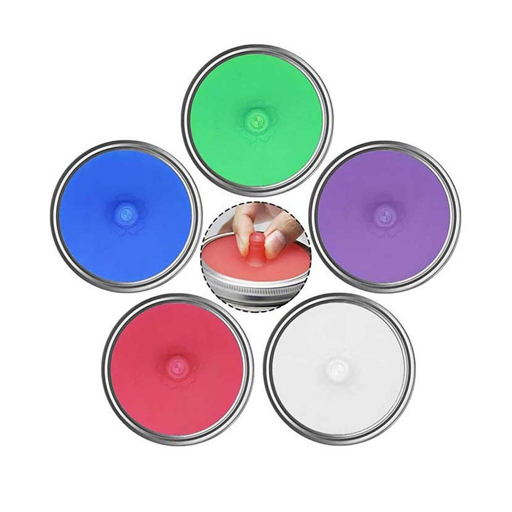 5pcs/set Fermenting Lids 86mm For Kimchi Pickles Brand New
