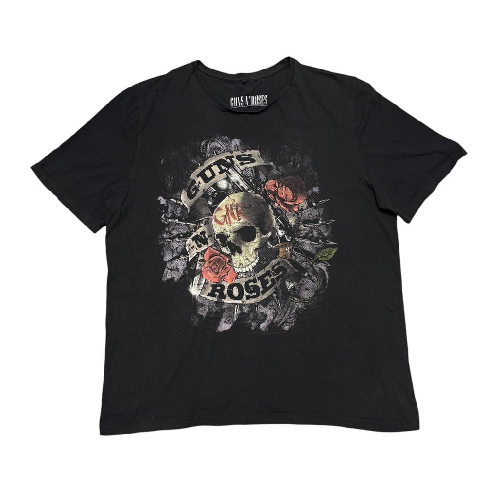 

Guns N Roses Shirt Band Tee Rock TShirt Tour Concert Official Music Merch Unisex T-Shirt XXXL