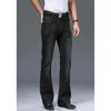Men's Flared Pants Classic Flared Jeans Loose Leg Jean Boot Cut Trouser