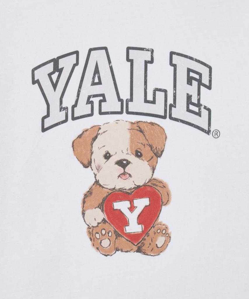 YALE Women'S Teddy Dan Short Sleeve T-Shirt_White