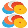 10pcs TPE Flat Marker Discs Flat Spot Markers Portable Field Markers  Sports Training