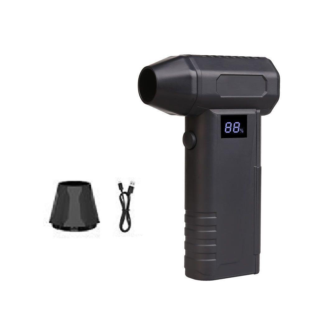 

8000 мАч Турбовентилятор Мощная воздуходувка 4 скорости регулировки Электрический пылесборник Очистительная щетка Бесщеточный турбовентилятор Вентилятор для барбекю на открытом воздухе