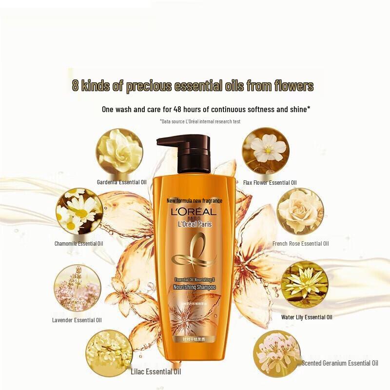 L'Oréal Ätherisches Öl Nährendes Shampoo & Spülung Set