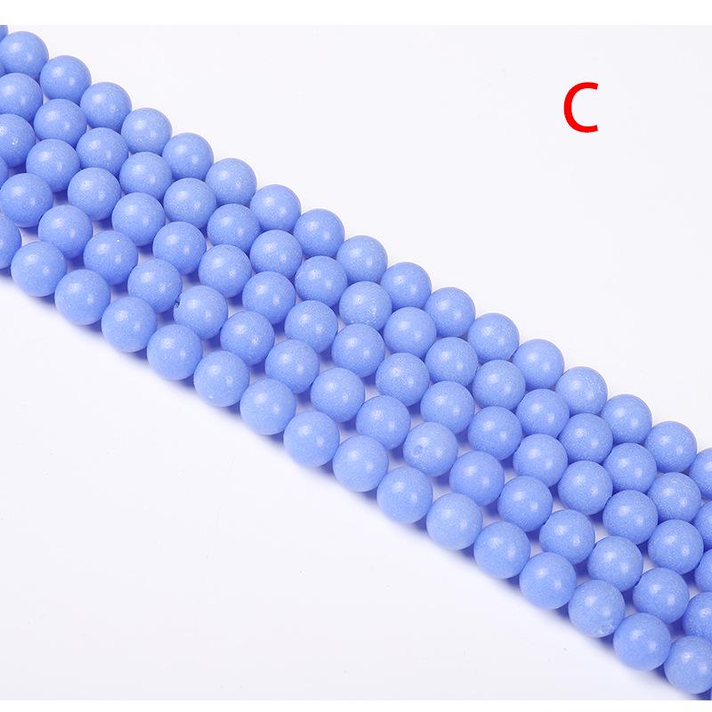 

Светящиеся в темноте круглые бусины сине-зеленого цвета для изготовления украшений своими руками 10mm / 38 pcs