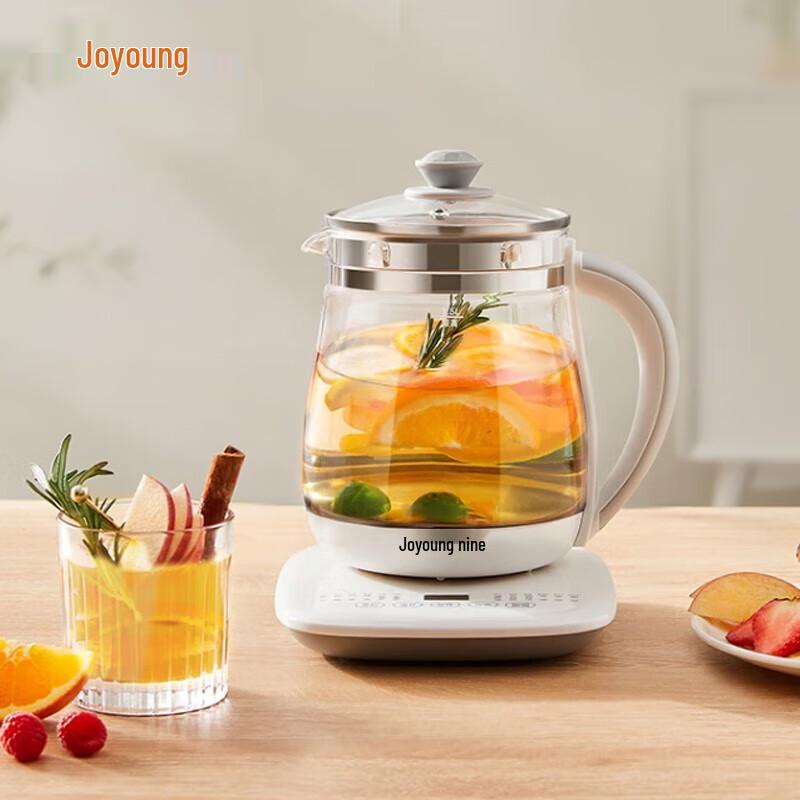 Joyoung 1.5L Multi-functional Glass Health Tea Kettle CN plug (adapter included)