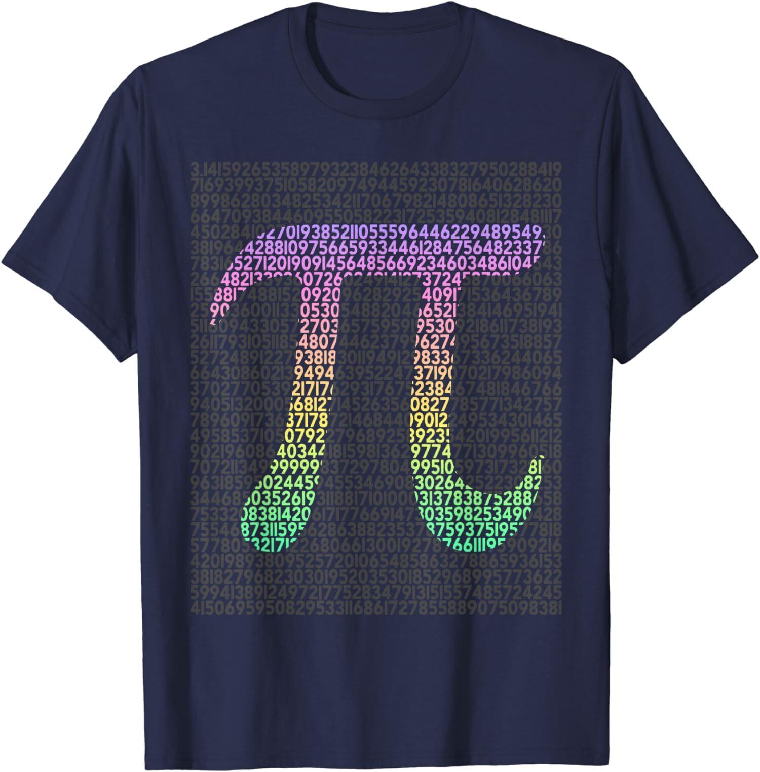 Pi For Teacher Vintage 3.14 Pi Digits Happy Pi Day T-Shirt S разноцветный