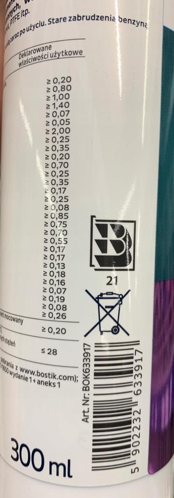 Adhesive for plaster stucco and polystyrene 300 ml