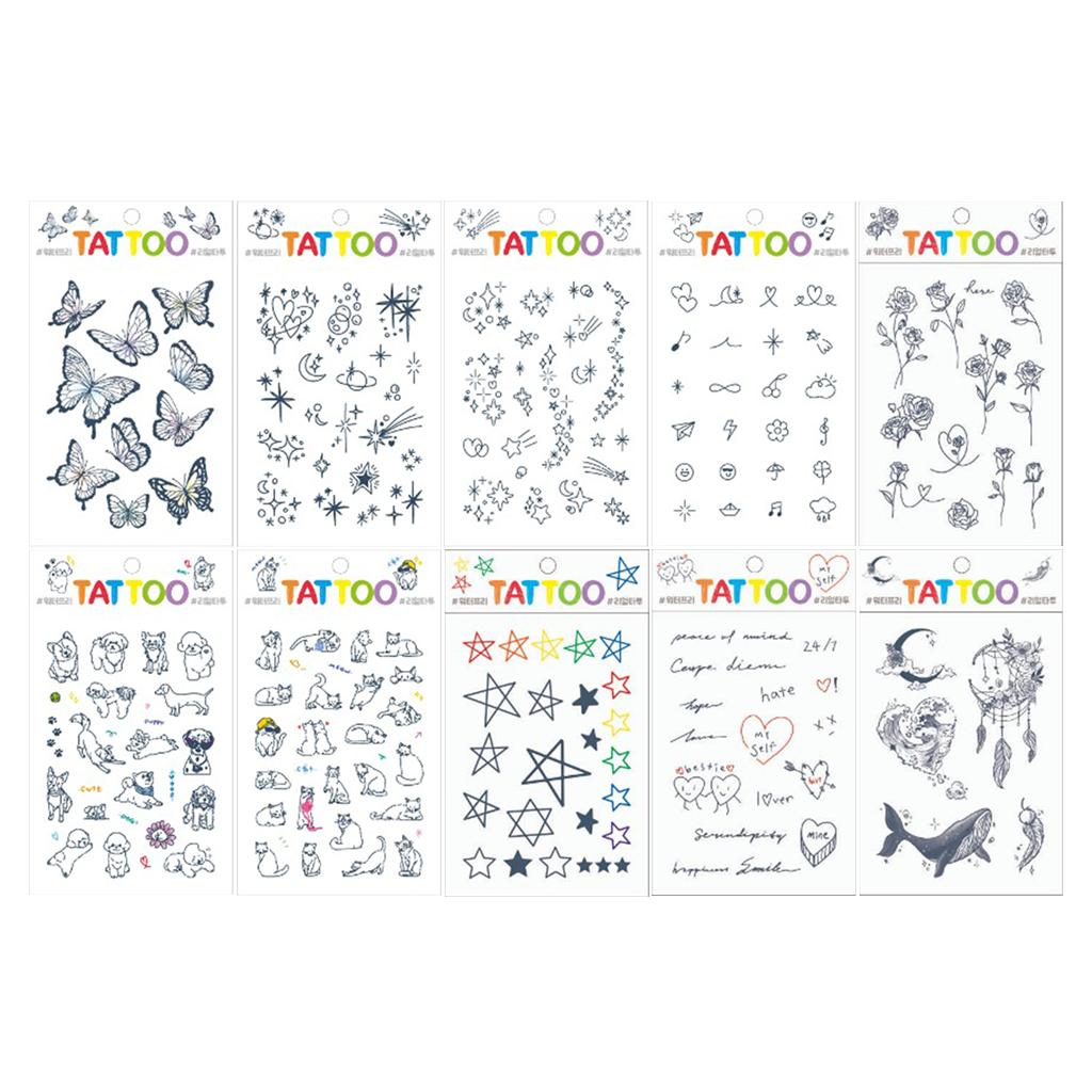 Petit Fancy Tattoo Sticker (23 Options)
