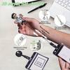 2D Flat Acrylic Emergency Doctor Retractable Badge Reel, Medical Symbol ID Holder,   Gift For Nurse Doctor Student Teacher Medical Office Staff