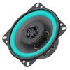 2pcs Car Audio Speakers 4 Inch 100W Car Audio Speakers Car Tweeter Car Speakers Vehicle Door Music Audio Speakers Black Green