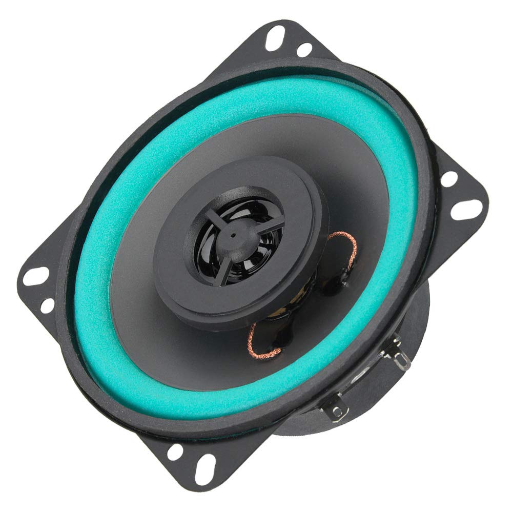 2pcs Car Audio Speakers 4 Inch 100W Car Audio Speakers Car Tweeter Car Speakers Vehicle Door Music Audio Speakers Black Green