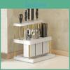 Yousheng Utensils Kitchen Rack Storage Organizer Multiple Compartments Removable Chopsticks Spoons Kitchen Counter Shelf