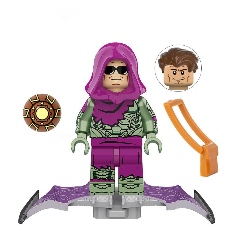 8PCS Spider-Man Dr. Strange Green Devil MiniFigures Toys Fit Lego