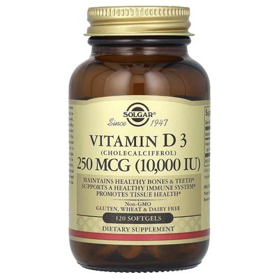 Vitamin D3 (cholecalciferol), 250 Mcg (10,000 IU), 120 Softgels