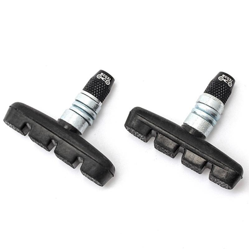 4 ST Cykelbromssko Skruvbyte M6 Bromsklossbultar Aluminiumlegering V-bromsblocksmutter Bromslangsfäste