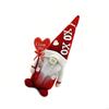 62KD Knitted Gnome Valentine's Day Heart Dolls Drawing Room Desktop Tray Heart Toy for Home, Table, Windowsill, Party