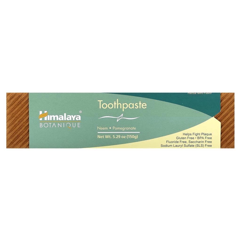 Himalaya Botanique, Zahnpasta, Neem und Granatapfel, 5,29 oz (150 g)