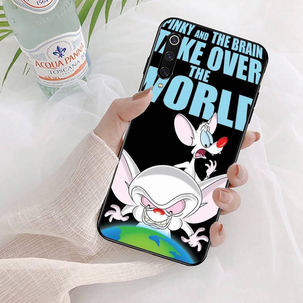 Pinky And The Brain Phone Case For Xiaomi Mi 5X 8 9 10 11 12 Lite Pro 10T PocoX3pro PocoM3 Note 10 Pro Lite