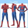 Hoge Kwaliteit Spiderman Raimi Zentai Pak Met Verborgen Rits op de Rug en Doorzichtige Ogen