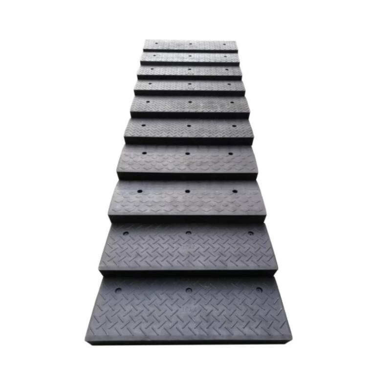 PE Reinforced Portable Threshold Ramp Mat
