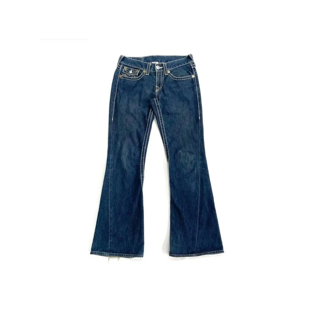Blugi ZYLLO American Retro Y2K Harajuku Hip Hop Gotic Talie Joasă Pantaloni Evazați Pantaloni Casual Femei