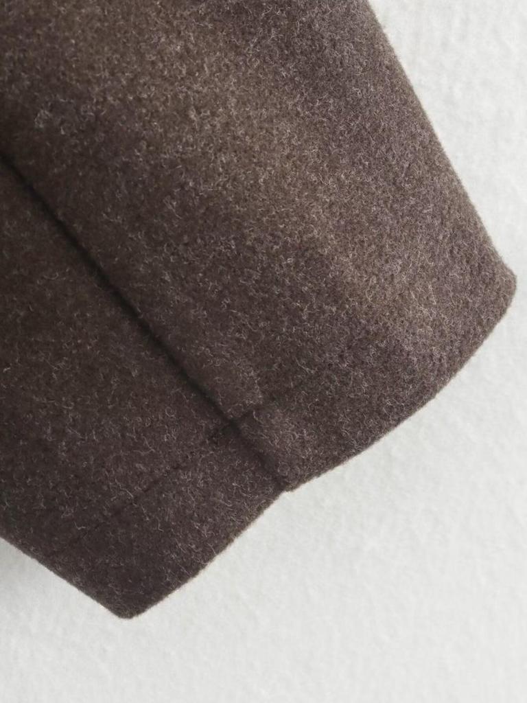 European & American Women's Retro Color Lapel Short Jacket