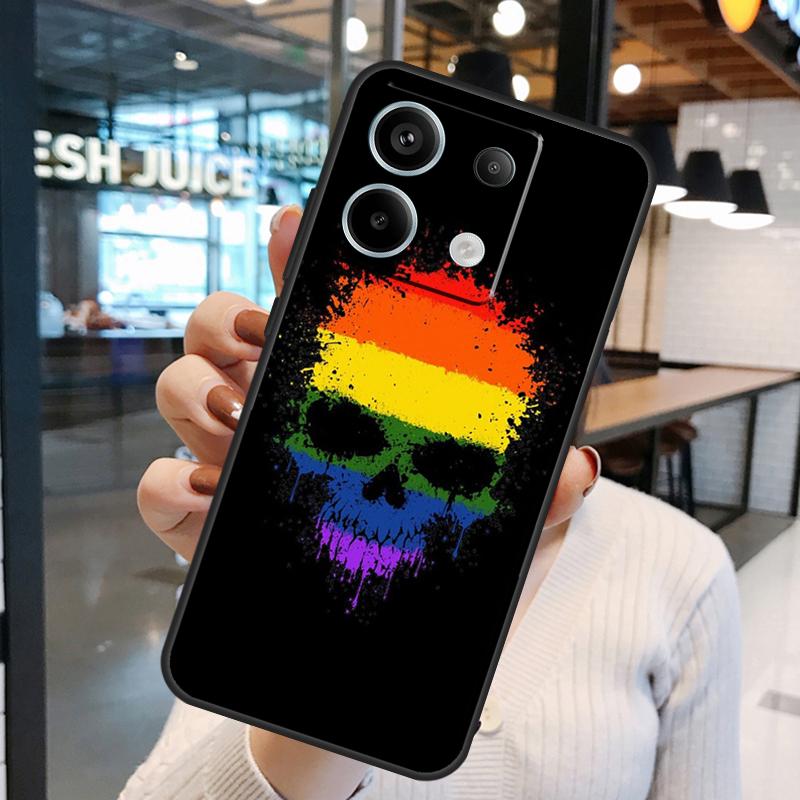 Gay Pride Rainbow Flag Case For Xiaomi Redmi Note 14 Pro 10 11 12 13 15 Pro Plus Redmi 15 10C 12C 13C 14C 15C Cover