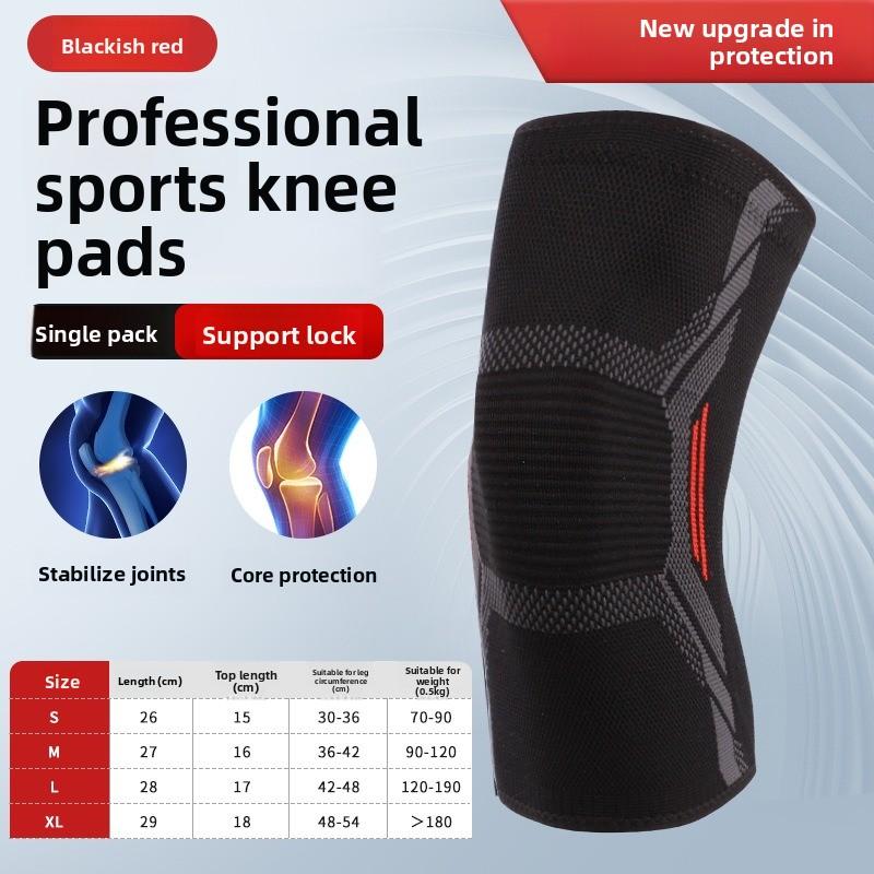 Sports Knee Support Knitted Nylon Basketball Running Protective Gear Patellar Strap Men's Knee Joint Cycling Knee Cover