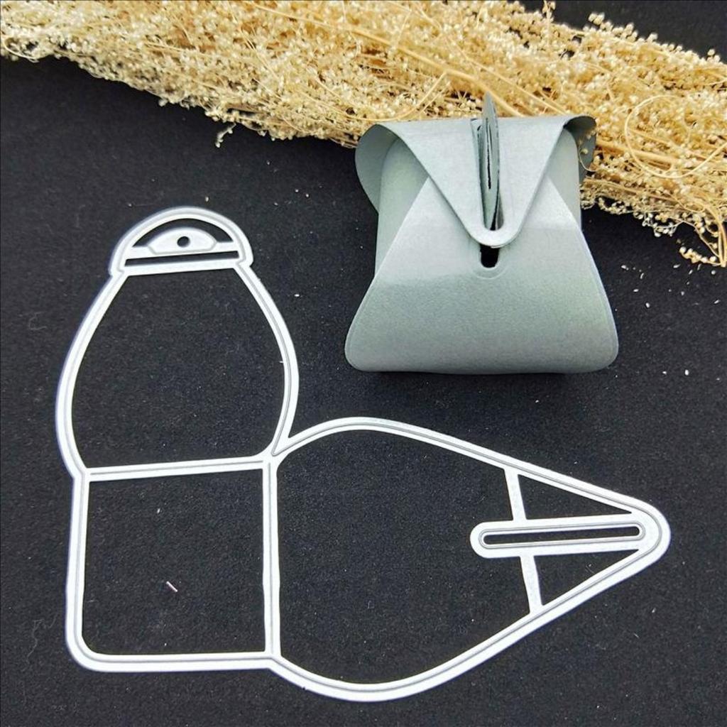 1 szt. Metalowa Stalowa Ślubna Pudełko na Cukierki Składane Wykrojniki Szablon Scrapbooking Album Kartka Zdjęcie Dekoracyjne