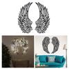 Multifunction Angelwings with Led Light Metal Ornament Crafts Decoration Supplies for Children Girl Boys Bedroom Decor
