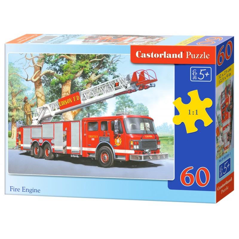 60-piece fire truck puzzle