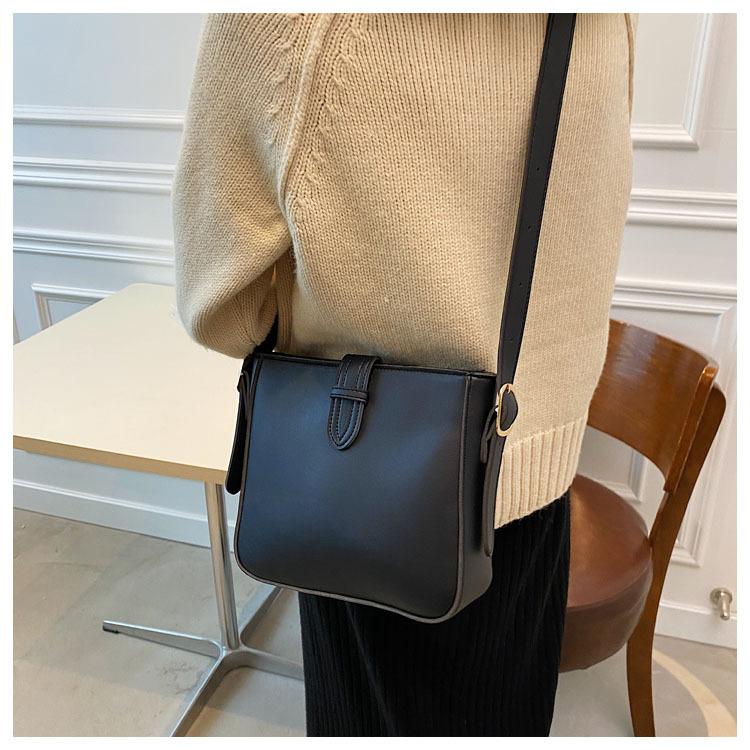 PU Leather Women's Tote Bag Shoulder Bags New Fashion Ladies Bucket Handbag Crossbody Bag