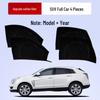 Car Window Sunshade & Anti-Mosquito Mesh Curtain for Privacy and Insect Protection