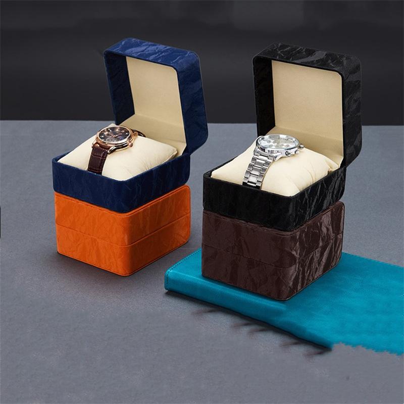 Watch Display Box Elegant Watch Storage Box Pu Leather Watch Box High-Quality For Special Occasions Accessory Storage