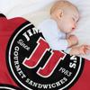 Resto Sandwich Jimmy John's Throw Blanket Travel Sofa Quilt Hair For Sofa Thin Blankets