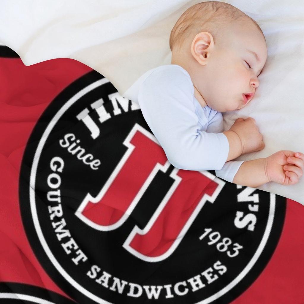 Resto Sandwich Jimmy John's Throw Blanket Travel Sofa Quilt Hair For Sofa Thin Blankets