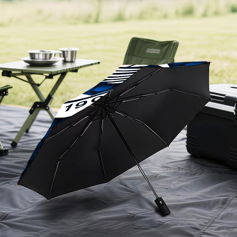 Atlanta Football Club Umbrella Folding umbrella, automatic umbrella 8-Frame for Travel, camping Use Gift for Halloween Christmas