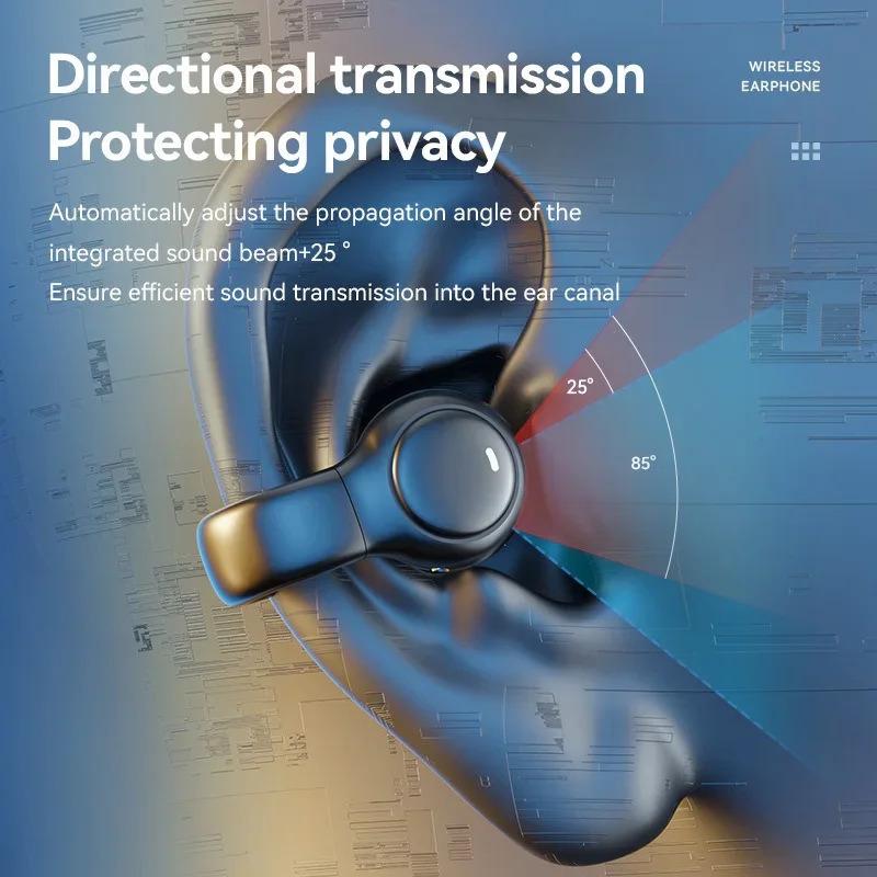 New Model 2025 M47+ Wireless Earbuds Bluetooth Headset Charging Earphones Bone Conduction Headphones Sport With Mic Free