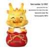 New Year Dragon Shaking Head Figurine - Cute Cartoon Dragon Desktop Decor