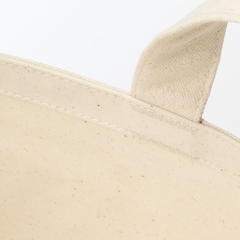 MUJI Cotton Canvas Soft Box with Handle, Slim Small, Approx. W37 X D185 X H16cm, Item No. 23089999,