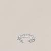 47Bag 925 Silver Flower Ball Ear Cuff Earrings Zuly