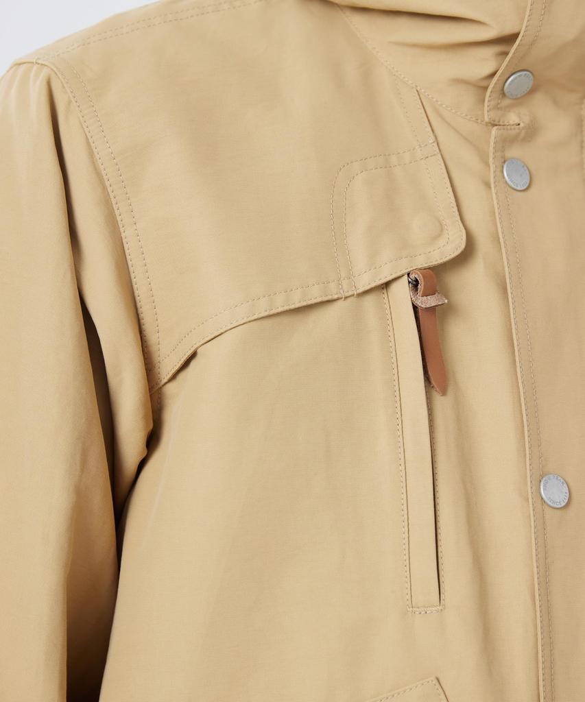 Mountain Hoodie Hoodie for Men and Size M [Snow Peak] SPTL-JK-26SU907 Women, Beige,