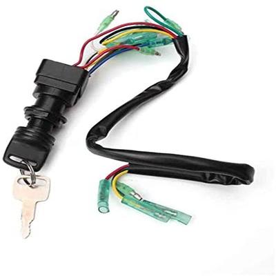 Pour Moteur Hors-Bord de Bateau Yamaha Contrôle Allumage Interrupteur à Clé Principal 703-82510-43-00