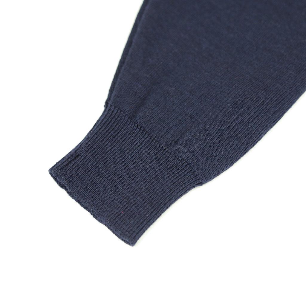 Unisex Knit School Sweater for Made in Navy School Made in Japan Students, Japan, Blue, V-Neck, Uniform, (LL)