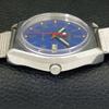 JAPAN VINTAGE SEIKO 5 AUTOMATIC 6319A MENS BLUE COLOR DIAL WATCH a701256-5 R206a-a701256